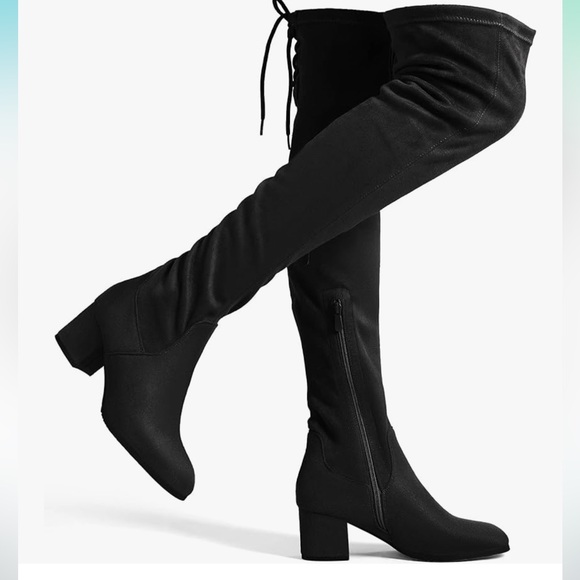 Shoes - Size 10 women’s knee high boots. Suede. Very comfy. 2.5” heel. Worn once